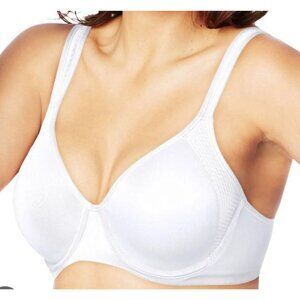 Bali Active Classic Coverage Foam Underwire Bra, size 40C